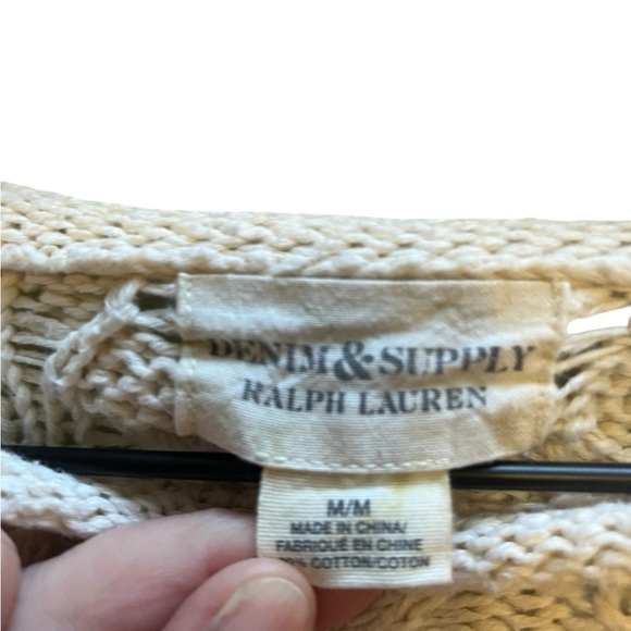 Ralph Lauren Cable Knit Sweater vintage sweater in Cream size medium - Picture 4 of 14